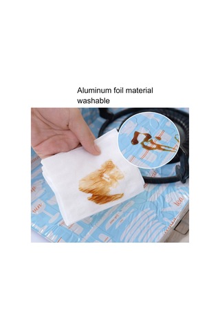 Sones 2 Adet Gazlı Ocak Koruyucu Folyo Isıya Dayanıklı Kir Önleyici Astar Temizlik Mutfak Aletleri Matı