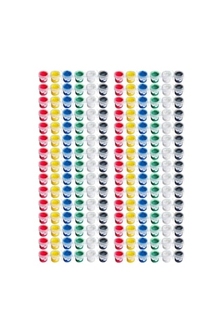Akrilik Boya 3 Ml 6 Renk 30 Paket Mini Küçük Akrilik Boya Taş Ahşap Seramik Tuval Alçı Tuval Etkinlik Boyama Sanatsal