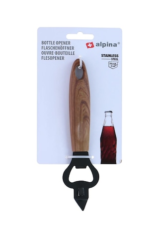 Alpina Alp119 Şişe Açacağı 17,5 Cm Siyah