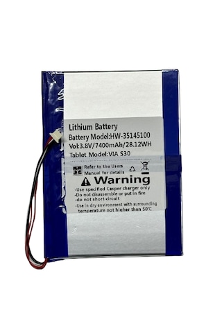 Casper Vıa S30 Batarya Pil 7400mah