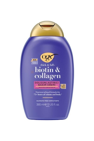 Ogx Dolgunlaştırıcı Biotin & Kolajen Sülfatsız Bakım Kremi 385 Ml