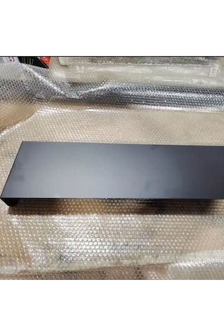 Gkd Duvara Monte Dergi Rafı Ve Kitaplık ,modern Ve Şık Siyah Metal Duvar Organizatörü 1 Adet 60 20cm Siyah