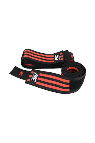 Musclecloth Pro Knee Wraps Diz Bandajı 2'Li Paket - Cırt Bantlı-Standart Çok Renkli