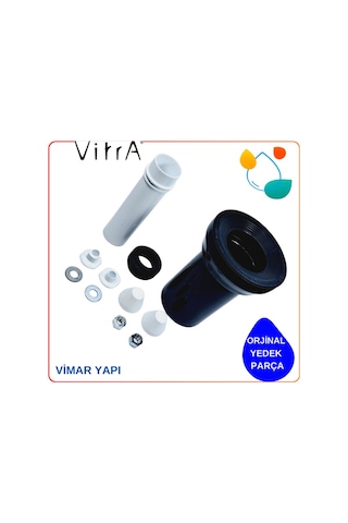 437580yp VitrA Klozet Kada Seti Siyah
