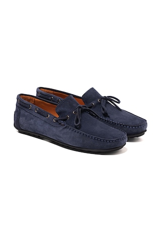 Sneaker Erkek Og-7810 John May Laci Süet Lacivert