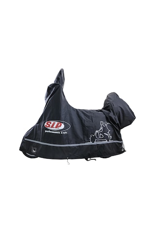 Vespa ET4-LX-PX-Primavera-Sprint Branda Dış Mekan *Siyah* (Top Case ve Cam uyumlu) L / SIP