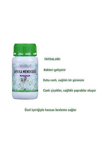 Doctor Bahçem Afrika Menekşesi Bitki Besini 1000 Ml - Saksı Çiçekleri İçin Çiçeklenme Destekli Sıvı Besin