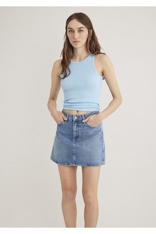 Mavi - Halter Yaka Mavi Basic Atlet 1612462-80637 Mavi