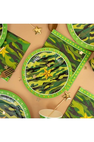 Davajdarit' Tek Kullanımlık Tabaklar, Dınayak, Şık Parti Seti 201879747 100 adet