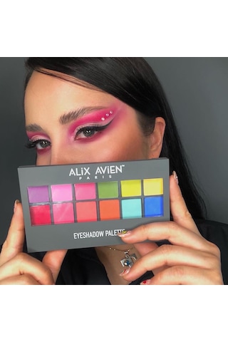 Alix Avien 12'li Far Paleti Eyeshadow Palette 111 Tropical Bouquet 15,6 G