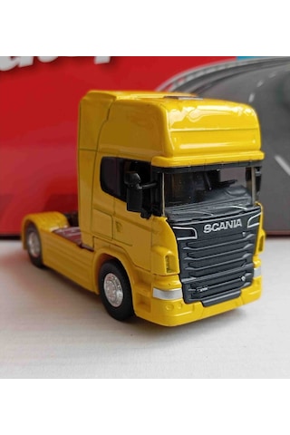 Scania V8 R730 1:64 Ölçekli Tır Çekici Sarı