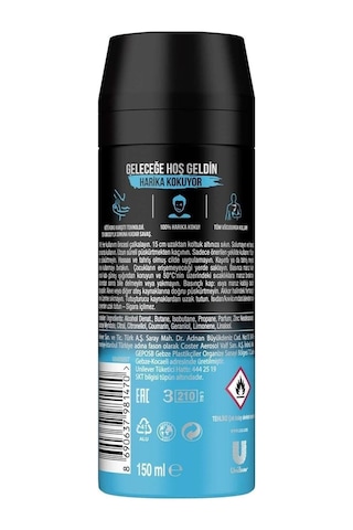 Men Deodorant Ice Chill 150 Ml - 4'lü Avantaj Paketi