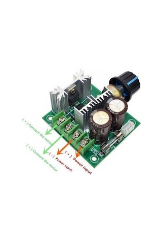 Dc Motor Hız Kontrol Devresi 12V 40V 10A 400W Dc Motor Sürücü