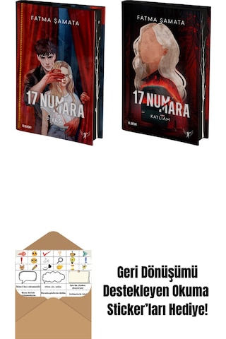 17 Numara - Piyes Ciltli + 17 Numara - Katliam Ciltli + Okuma Sticker'ları