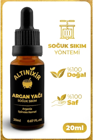 Argan Yağı Soğuk Sıkım 20ml