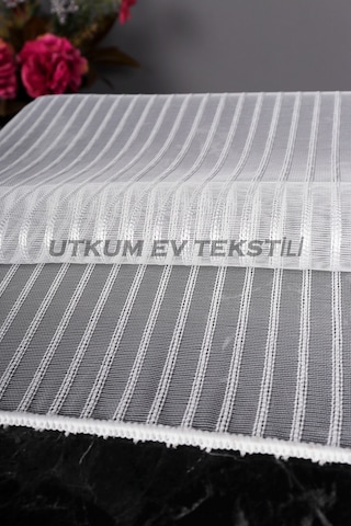 Kalın Çizgili Armür Tül Perde Akdz 1032