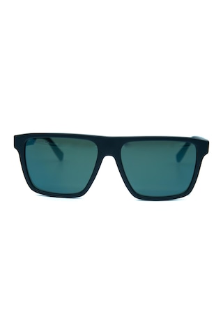 Lacoste L6027s 002 57 Erkek Dikdörtgen Füme Kemik Güneş Gözlüğü