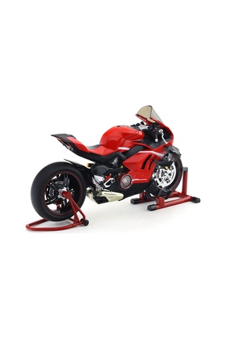 Xlg Ducati Superleggera V4 1:7 Ölçek Metal Koleksiyon Motosiklet Işıklı Sesli Egzoz Duman Efektli Model