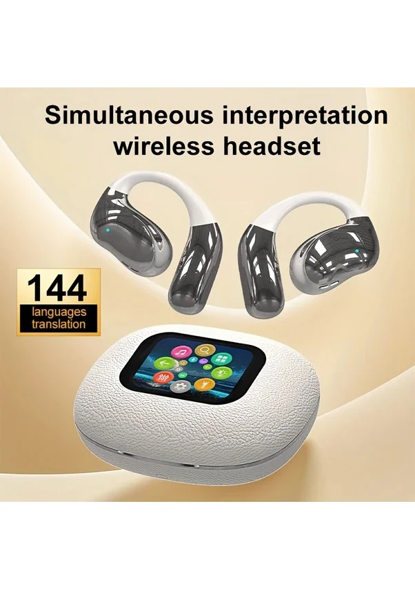 Jianan White Ourlife Aı Translation Earphones 01