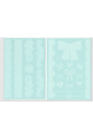 Enhavalı Beyaz Kına Gelin Dövmesi Model2