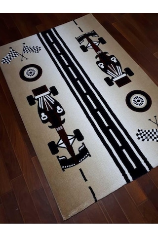 Saray Çocuk 12611J Yarış Araba 125X180 Cm Çok Renkli