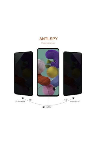 Xiaomi Redmi Note 10 Pro Uyumlu Hayalet Gizlilik Filitreli Full Ekran Koruyucu