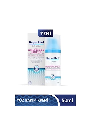 Bepanthol Derma Nemlendirici Besleyici Günlük Yüz Bakım Kremi 50 ml
