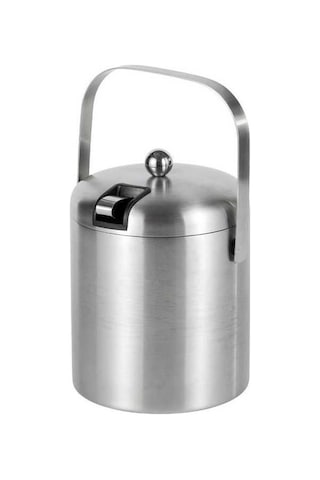 Wondernest Taşıma Kulplu Paslanmaz Çelik Lichen Kovası, İzoleli Çift Buz Tüpü