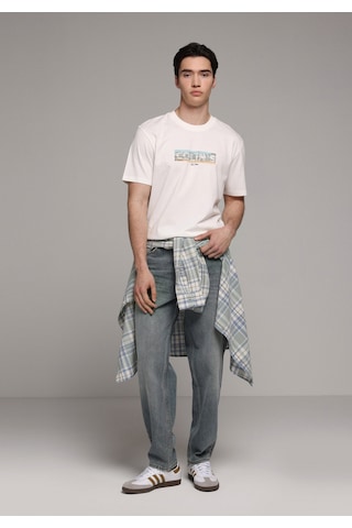 Colin's Colins Regular Fit Yuvarlak Yaka Düz Erkek Beyaz Kısa Kol Tişört Cl1078535 Q1.v2 Ofw