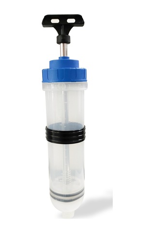 Oto Şırınga Yağ Yakıt Hidrolik Sıvı Çekme Basma Şırıngası 1500cc