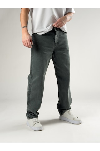 Cocopelli Yeşil Erkek Baggy Kot Erkek Pantolon Coc2821 Yeşil
