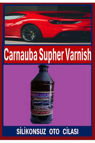 Rb Carnauba Supher Varnish Oto Boya Cilası 1 Kg Oto Cilası