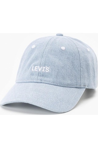 Unisex Kadın Erkek Açık Mavi Jean Kot Şapka D7952-0007-11511 Açık Mavi