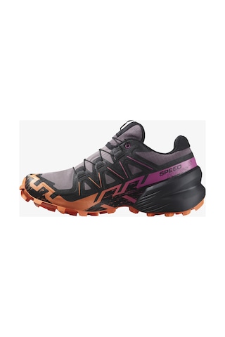 Salomon Speedcross 6 Gore Tex Kadın Mor Koşu Ayakkabısı Moonscape/black/bird Of Paradise