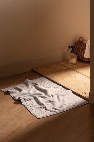 Orlena %100 Pamuk Ayak Havlusu - Gri - 50x70 Cm Gri