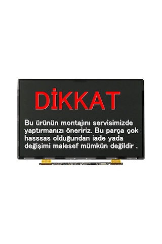 Apple Uyumlu MacBook Aır 13 Model A1466 2013 Notebook Ekran Ön Pane