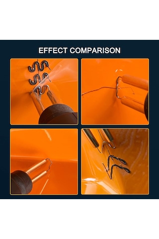 Yucama 70w Sıcak Zımba, Plastik Kaynak Makinası Araba Tampon Tamir Takımı, 4 Çeşit Köşe/dalga Zımba, İnverter Kaynak Mak. 46720318