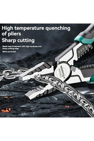 Ebitda Tuosen 9'u 1 Arada Tel Kesici & Sıyırma Pencesi - Süper Alaşım, Elektrikçiler Ve Metal İşçileri İçin