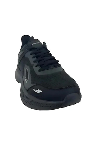 Lescon Zoom-3 Easystep Siyah Erkek Günlük Yürüyüş Spor Ayakkabısı