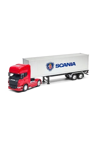 Welly 1 / 32 Ölçek Oyuncak Metal Model Tır Scania V8 E730 Tır