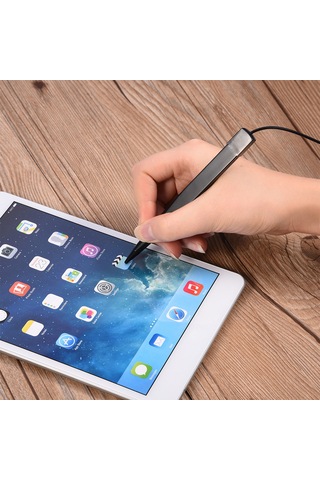 Yaozixa Yüksek Hassasiyetli Kapasitif Dokunmatik Kalem - Araç Navigasyonu, Pos Ve Terminal Cihazları İçin Ekran Koruyucu Yumuşak Uçlu, Dayanıklı Plastik Konstrüksiyon Ve Sabitlenebilir Kanca İle