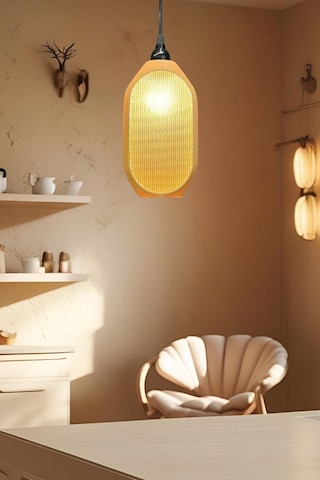 Modern Sarkıt Tekli Kovan Avize Serisi 23x27 Cm Salon Mutfak Oturma Odası Cafe Bar Çok Renkli