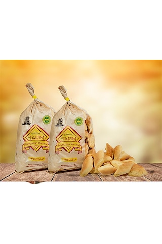 Tadım Kuru Fırını Tereyağlı Beypazarı Kurusu Küçük Kesim 2 x 1 KG