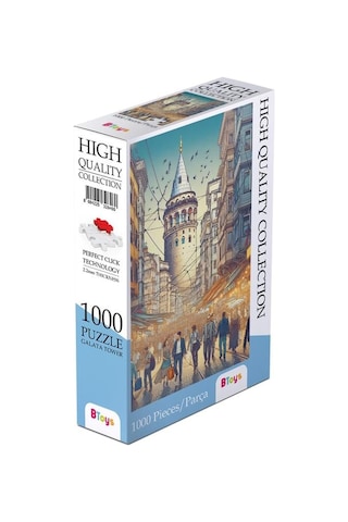 Btoys 1000 Parça Puzzle Galata Tower 9003
