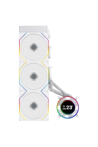Lian Li Hydro-shift Iı Lcd-c 360tl Beyaz İşlemci Sıvı Soğutucu G89.ghs2lcd36tw.00