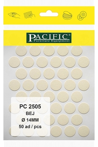 Bej Pacıfıc Yapışkanlı Tapa - 14 Mm