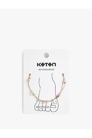 Koton Boncuk Detaylı Halhal Altın 6sak70870aa Altın Rengi