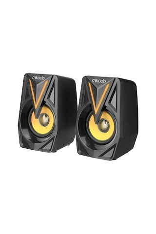 Mikado MD-S23 Glare 3Wx2 Siyah Usb 2.0 Rgb Speaker