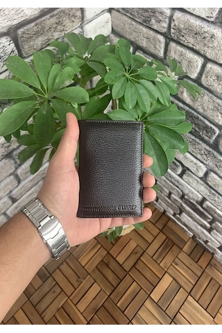 Guard Kahverengi Hakiki Deri Ruhsatlık Erkek / Kadın P1002 Kahverengi