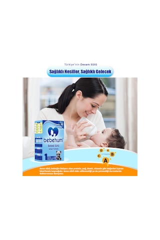 Bebehum 1 Bebek Sütü 800 Gr 0-6 Ay